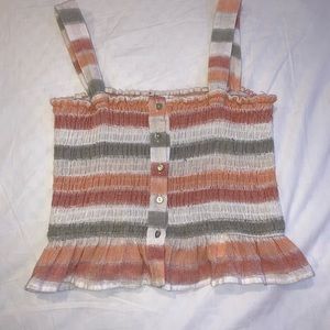 “The Impeccable Pig” boutique Smocked Top